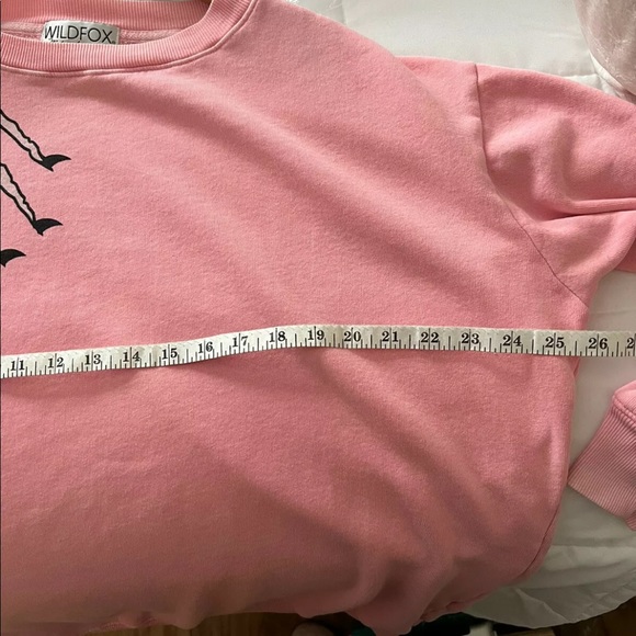 SALE Wildfox oversized Long Sleeve Sweatshirt Year of the Tiger XS - Picture 3 of 5